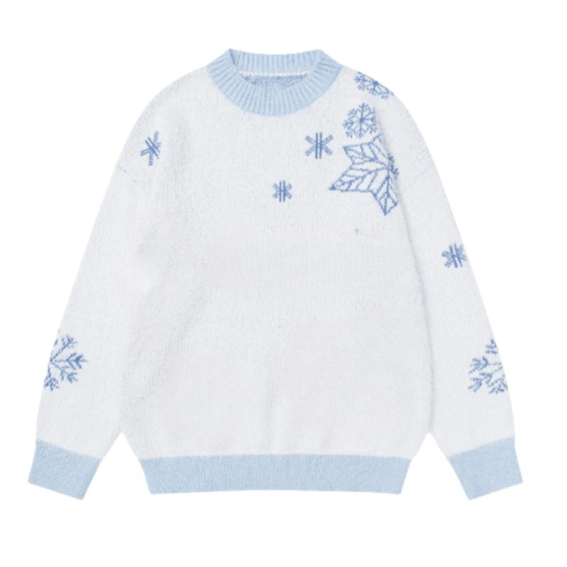 Snowflake Design Stylish&Elegant Sweater