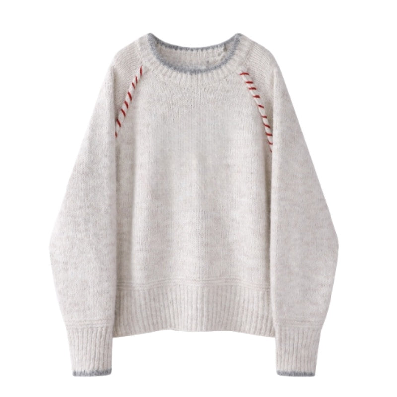 Slim-Fit Apricot Sweater